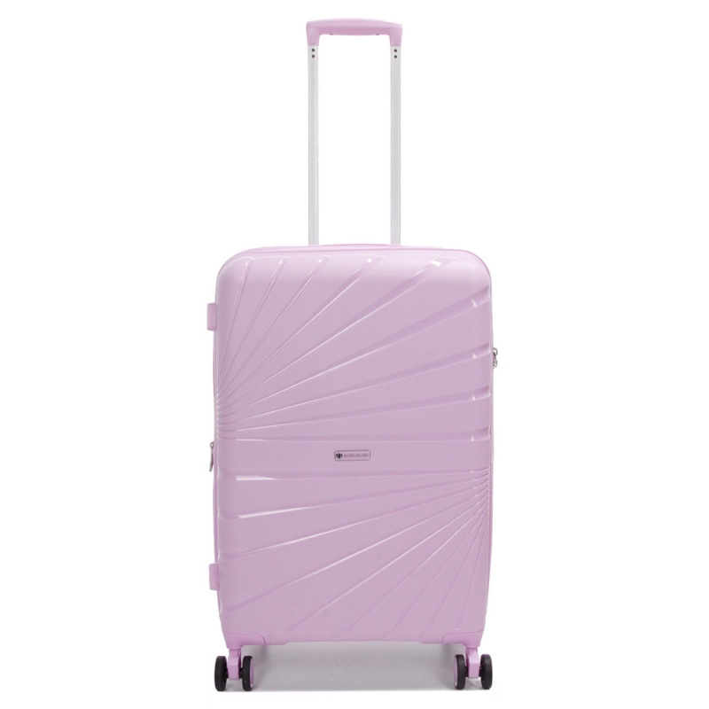 Střední cestovní kufr na kolečkách s expandérem TSA 60l Worldline 287