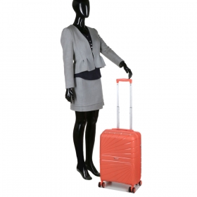 Malý škrupinový kufor TSA 40l s expandérom TSA Worldline 287