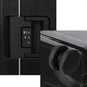 Střední cestovní kufr se 4 kolečky polypropylen TSA 80 l Airtex 645