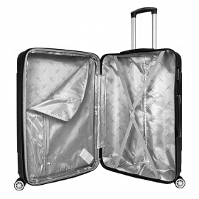 Malý kabínový kufor na 4 kolieskach s expandérom ABS 40l Laurent1313