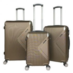 Malý kabínový kufor na 4 kolieskach s expandérom ABS 40l Laurent1313