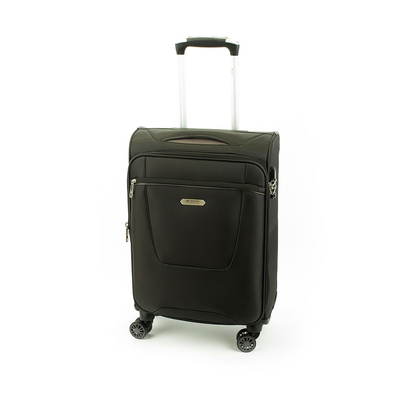 Malý kabínový kufor na kolieskach ľahký látkový 55x40x20 35l Airtex 825