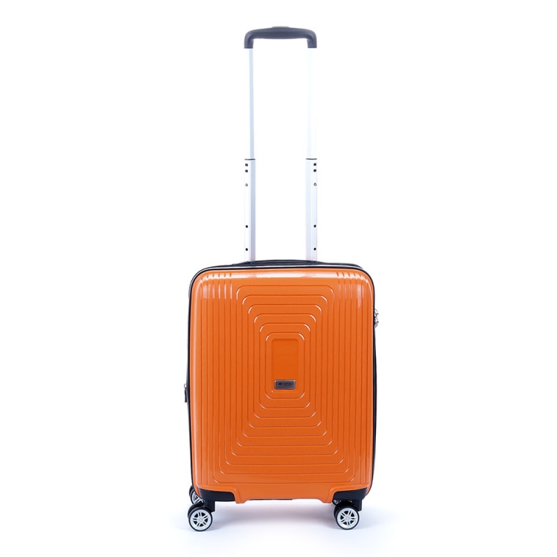 Malý palubní kufr na kolečkách s expandérem polypropylen TSA AIRTEX 241