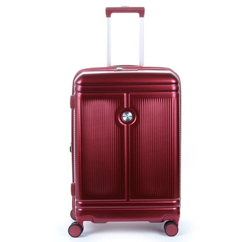 Velký cestovní kufr na kolečkách polycarbon TSA 100l Airtex 649