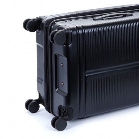 Velký cestovní kufr na kolečkách polycarbon TSA 100l Airtex 649