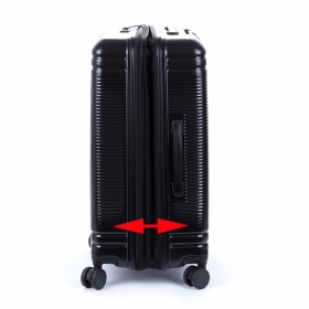 Velký cestovní kufr na kolečkách polycarbon TSA 100l Airtex 649