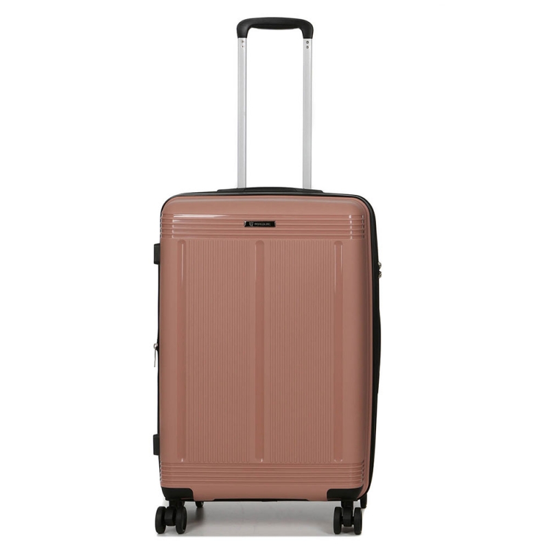 Střední cestovní kufr na kolečkách polypropylen 70l Worldline 292