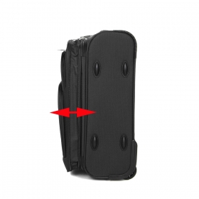 Malý kabinový cestovní kufr kufr do letadla, látkový 30l Airtex 9090