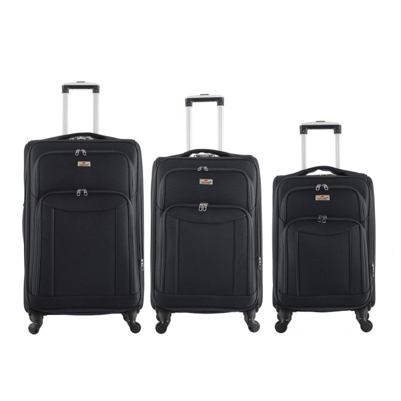 Sada cestovních kufrů na 4 kolečkách 40l, 50l, 90l Laurent 9774