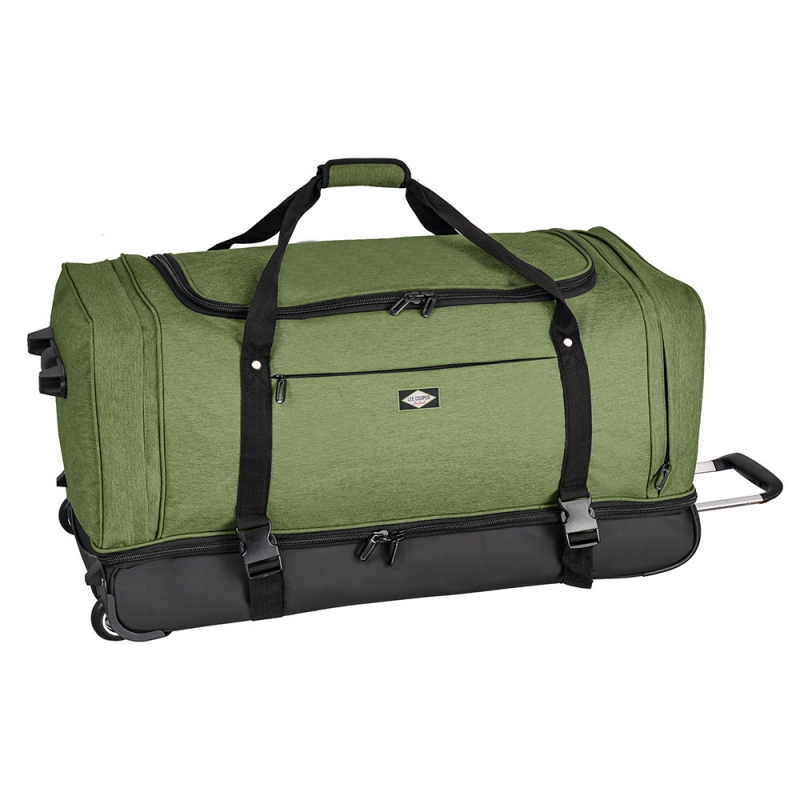 Velká cestovní taška na kolečkách s dvojitým dnem 120l Lee Cooper 41680