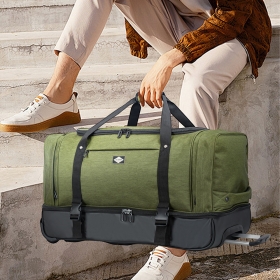 Veľká cestovná taška na kolieskach s dvojitým dnom 100 l Lee Cooper 41670