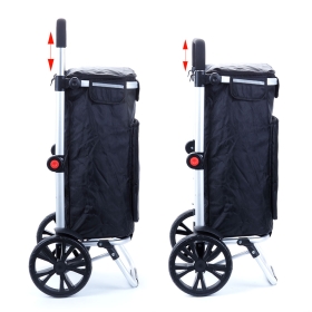 Nákupný vozík na veľkých kolieskach termo vrecko 50l Airtex 108