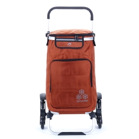 Nákupná taška na kolieskach na schody s termokapsľou 50l Airtex 109