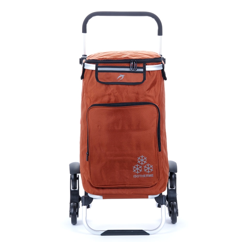 Nákupná taška na kolieskach na schody s termokapsľou 50l Airtex 109