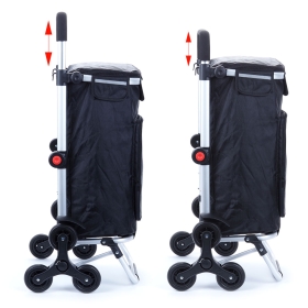Nákupná taška na kolieskach na schody s termokapsľou 50l Airtex 109