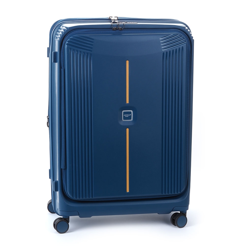 Velký cestovní kufr na kolečkách, polypropylen TSA 90l Airtex 647