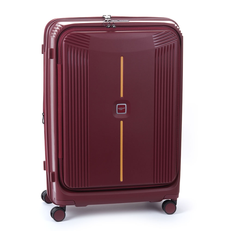 Velký cestovní kufr na kolečkách, polypropylen TSA 90l Airtex 647
