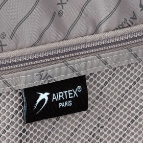 Stredný cestovný kufor na kolečkách, polypropylén TSA 80 l Airtex 647