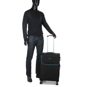 Střední cestovní kufr na kolečkách s expandérem M TSA 70l Snowball 22204
