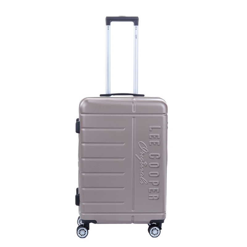 Střední cestovní kufr na kolečkách ABS 60 l Lee Cooper LC33303