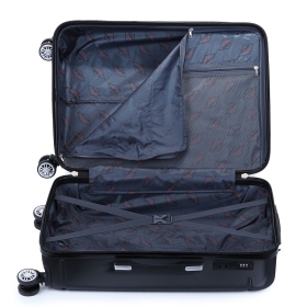 Střední cestovní kufr na kolečkách ABS 60 l Lee Cooper LC33303