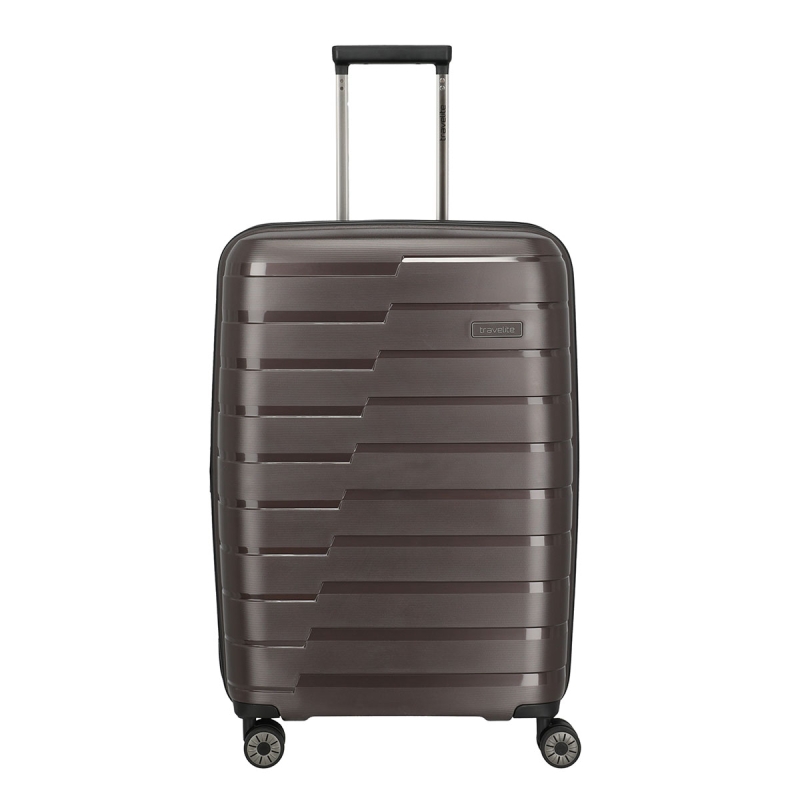 Stredný škrupinový kufor na kolieskach s expandérom TSA 80 l Travelite