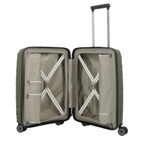 Malý kabínový škrupinový kufor do lietadla 55x40x20 40 l Travelite
