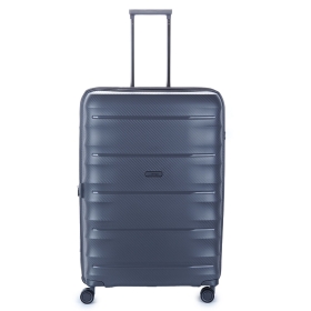 Velký cestovní kufr na kolečkách, polypropylen 120 l TSA Airtex 242