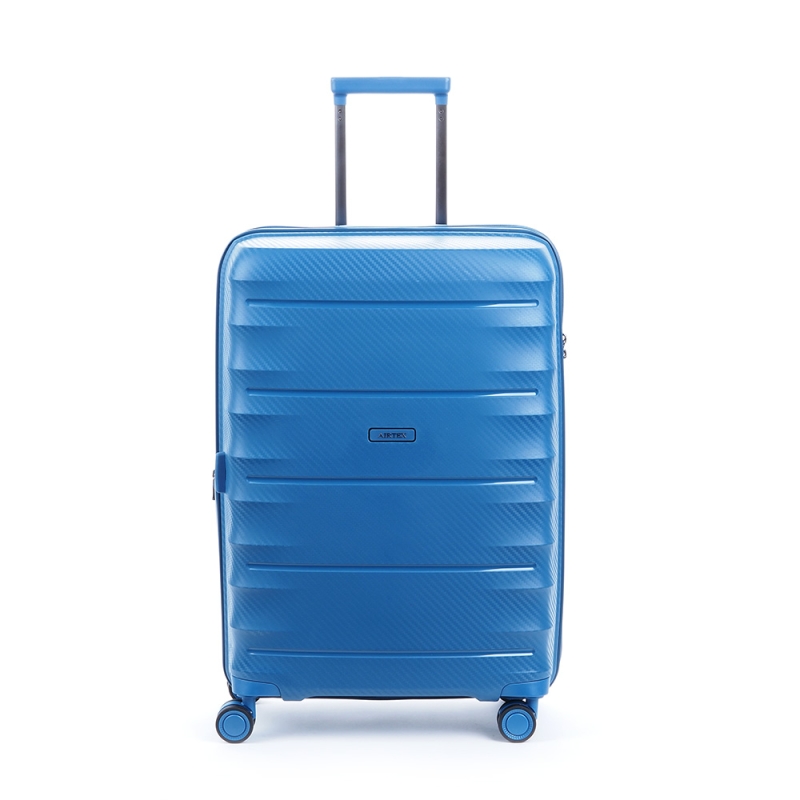 Velký cestovní kufr na kolečkách, polypropylen 120 l TSA Airtex 242