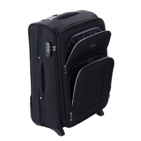Velký cestovní kufr na dvou kolečkách s expandérem 80 l Suitcase 91074