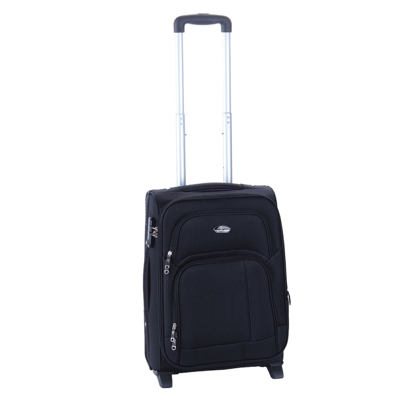 Malý palubní kufr na dvou kolečkách s expandérem 40 l Suitcase 91074