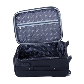 Malý palubní kufr na dvou kolečkách s expandérem 40 l Suitcase 91074