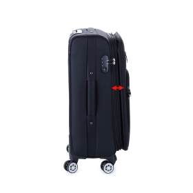 Velký cestovní kufr na 4 kolečkách s expandérem 80 l Suitcase 1899
