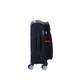 Malý palubní kufr na 4 kolečkách s expandérem 30 l Suitcase 1899