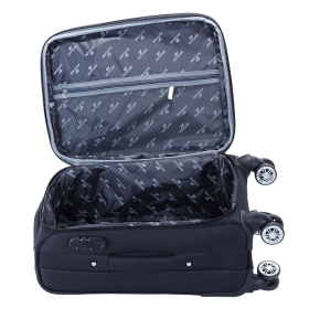 Malý palubní kufr na 4 kolečkách s expandérem 30 l Suitcase 1899