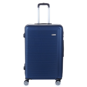Velký cestovní kufr na 4 kolečkách ABS 90 l Suitcase SU625