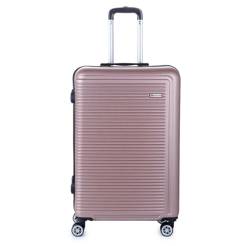 Velký cestovní kufr na 4 kolečkách ABS 90 l Suitcase SU625