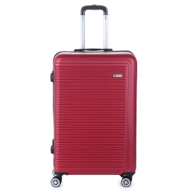 Velký cestovní kufr na 4 kolečkách ABS 90 l Suitcase SU625