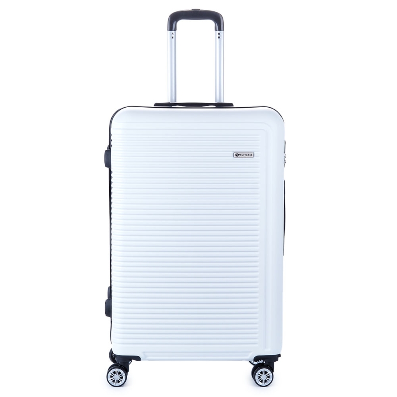 Velký cestovní kufr na 4 kolečkách ABS 90 l Suitcase SU625