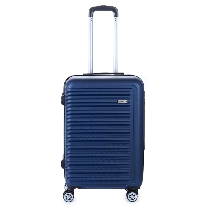 Stredný cestovný kufor na 4 kolieskach ABS 60 l Suitcase SU625