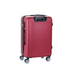 Stredný cestovný kufor na 4 kolieskach ABS 60 l Suitcase SU625