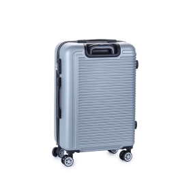 Stredný cestovný kufor na 4 kolieskach ABS 60 l Suitcase SU625