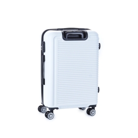 Stredný cestovný kufor na 4 kolieskach ABS 60 l Suitcase SU625