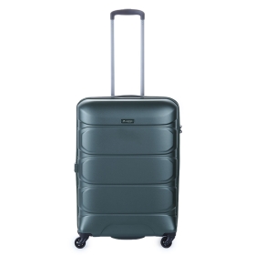 Stredný cestovný kufor na kolieskach polykarbonátový TSA 80 l Airtex 748