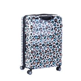 Veľký cestovný kufor na kolieskach z polykarbonátu TSA 120 l Airtex 7295
