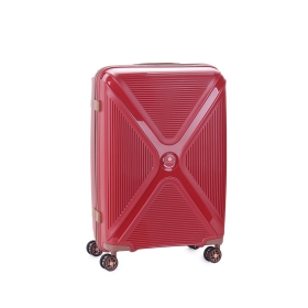 Střední skořepinový cestovní kufr na kolečkách TSA 80l Snowball A84803