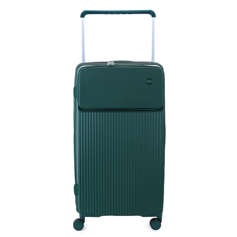 Velký cestovní kufr na kolečkách polypropylen TSA zámek 120 l Airtex 658