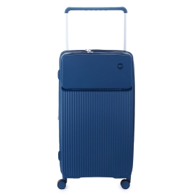 Velký cestovní kufr na kolečkách polypropylen TSA zámek 120 l Airtex 658
