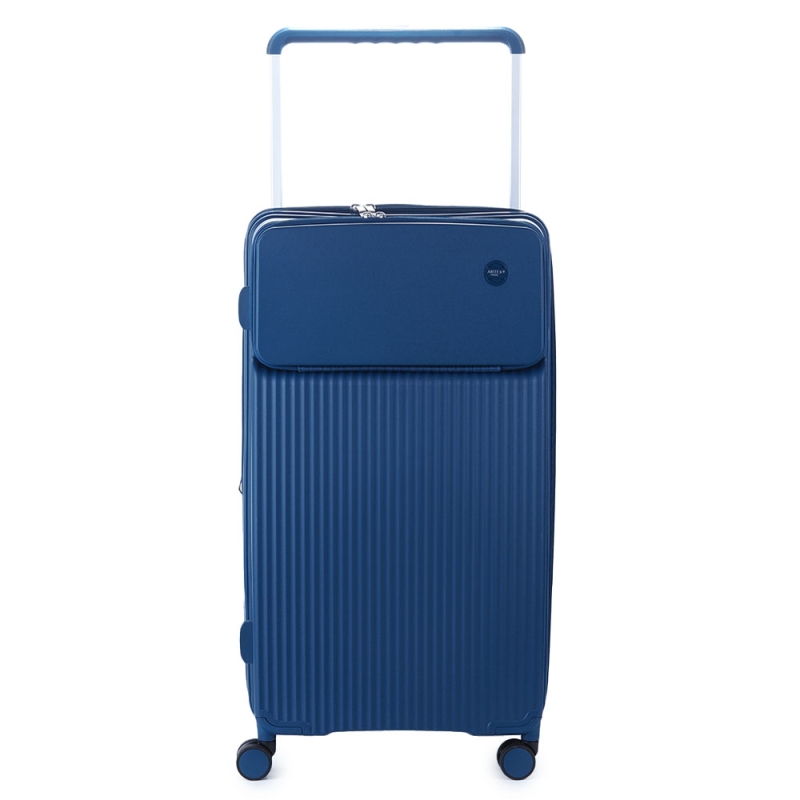 Velký cestovní kufr na kolečkách polypropylen TSA zámek 120 l Airtex 658