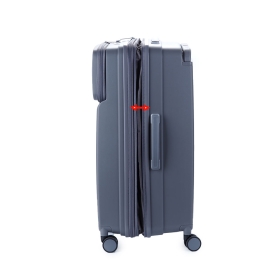 Velký cestovní kufr na kolečkách polypropylen TSA zámek 120 l Airtex 658